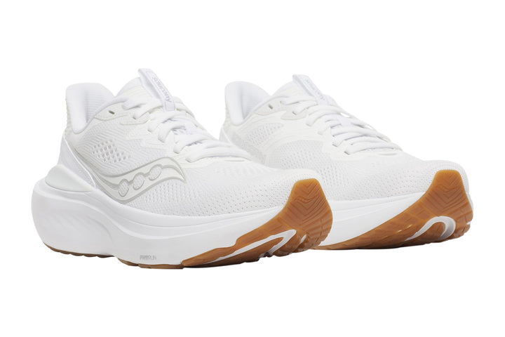 Saucony Echelon 11 D White/Gum Womens #color_white