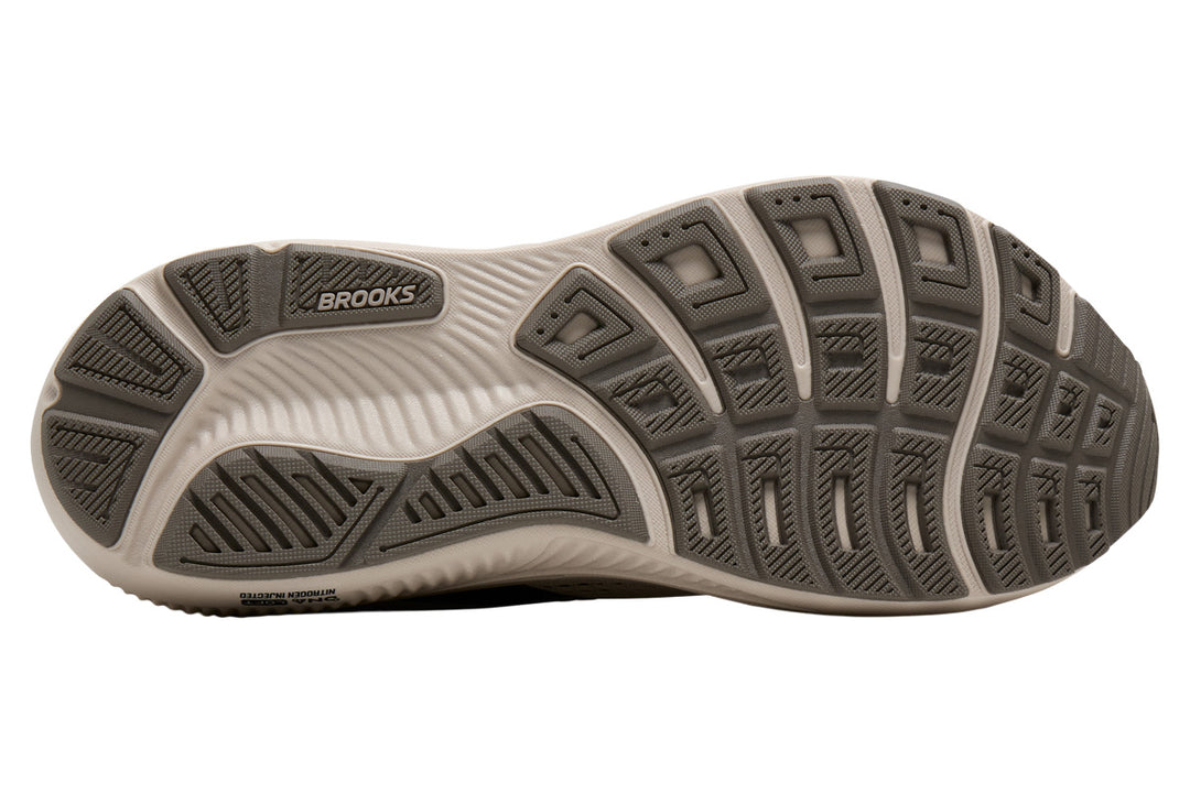 Brooks Ghost 18 D Chateau/Black/Morel Mens #color_brown-beige