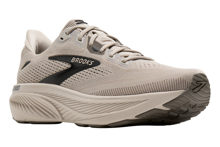 Brooks Ghost 18 D Chateau/Black/Morel Mens #color_brown-beige