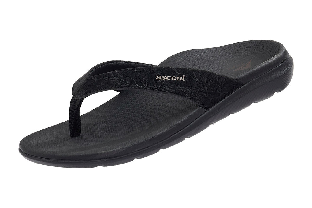 Ascent Groove Wide Black Womens #color_black