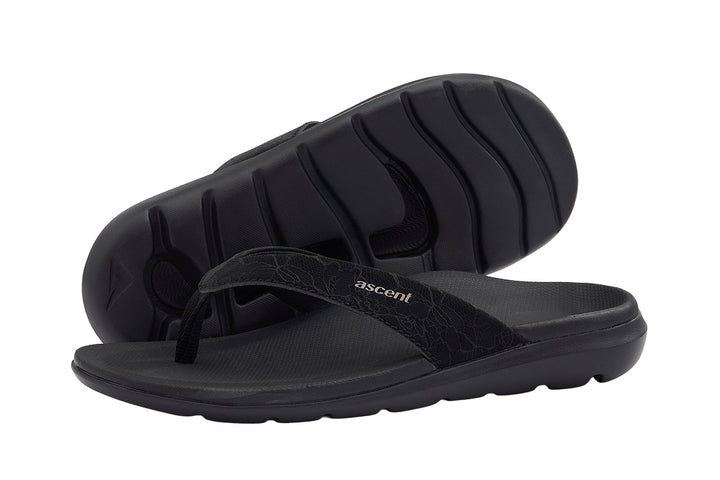 Ascent Groove Wide Black Womens #color_black