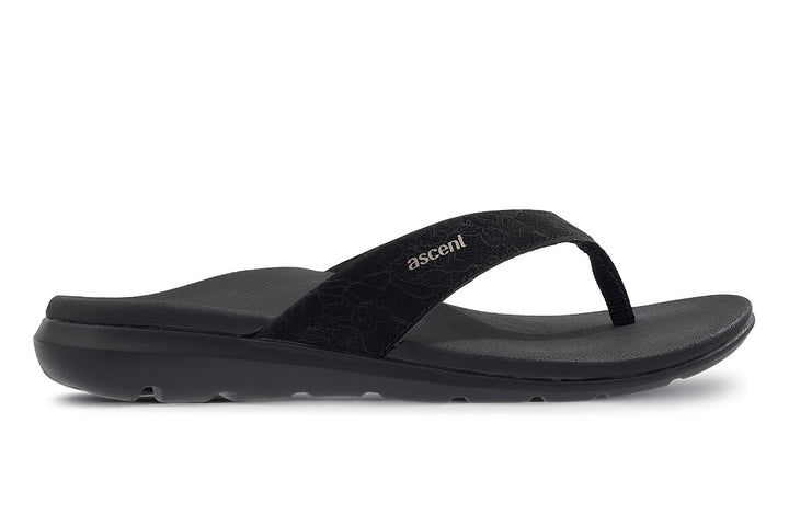 Ascent Groove Wide Black Womens #color_black