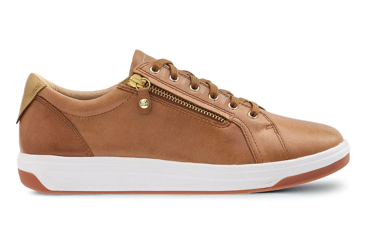Ascent Stratus Zip Wide E Tan Womens #color_brown-tan