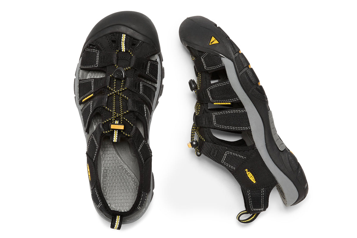 Keen Newport H2 2E Black Mens FootMotion