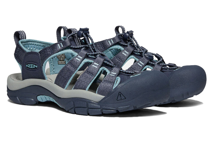 Keen Newport H2 Wmns D Navy Smoke Blue Womens #color_navy-multi-blues