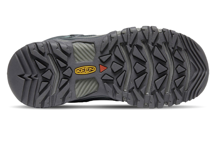 Keen Ridge Flex WP Mid B Steel Grey Porcelain Womens #color_grey-multi-white