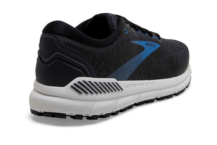 Brooks Addiction GTS 15 4E India Ink/black/blue Mens #color_black-multi-black