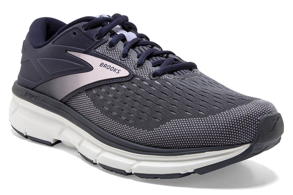 Brooks Dyad 11 B Ombre/primrose/lavender Womens #color_black-multi-pinks-purples