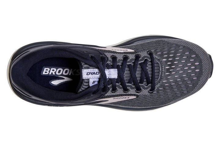 Brooks Dyad 11 B Ombre/primrose/lavender Womens #color_black-multi-pinks-purples