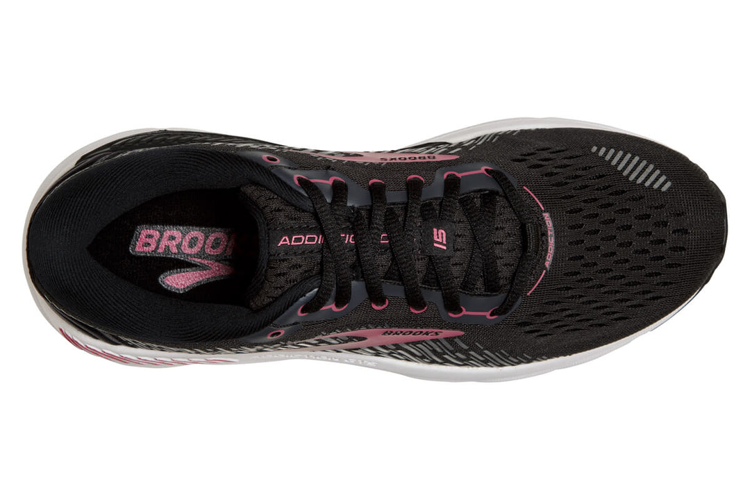 Brooks Addiction 15 D Black/ebony/mauvewood Womens #color_black-multi-black