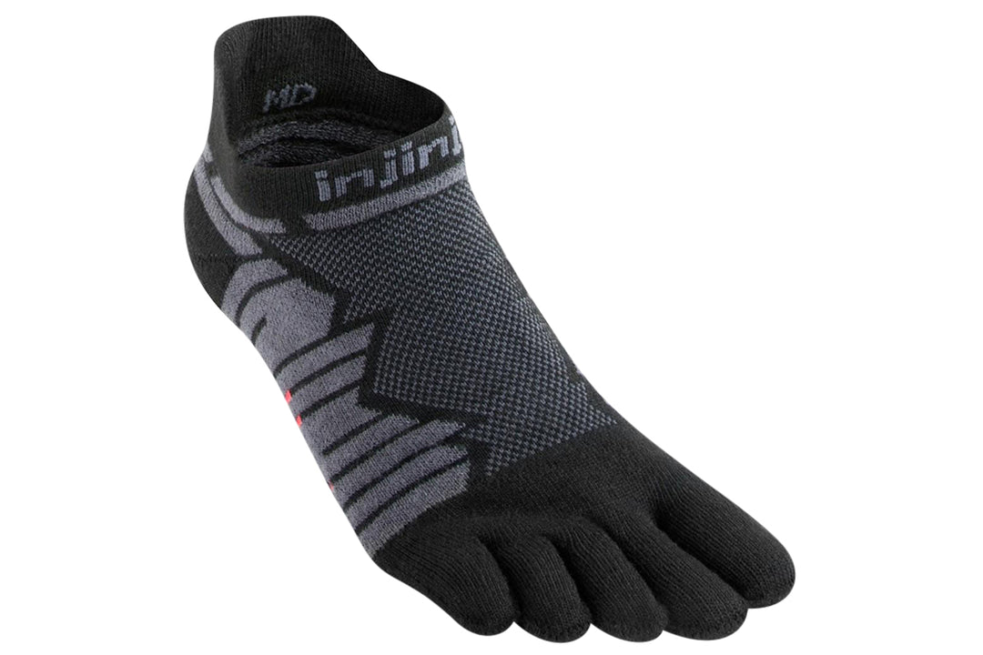 Injinji Ultra Run No-show Onyx #color_black