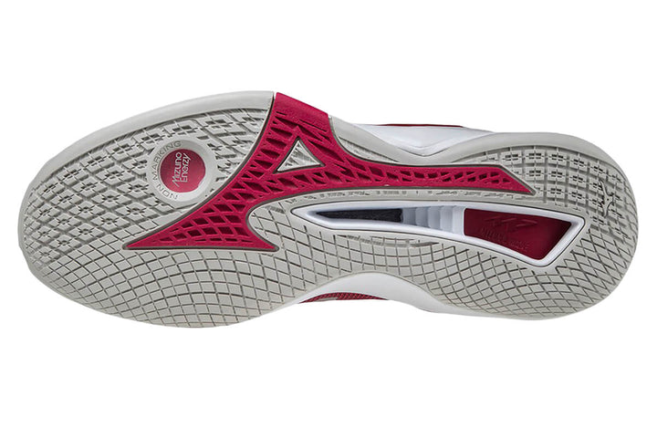 Mizuno Stealth Neo NB B Persian Red/white Sand Womens #color_red-multi-whites