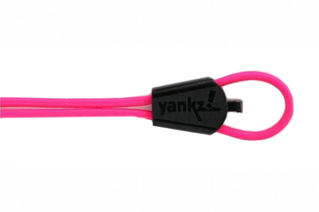 Yankz Surelace System Hot Pink W/blk Buckle Womens #color_pink-hot-pink