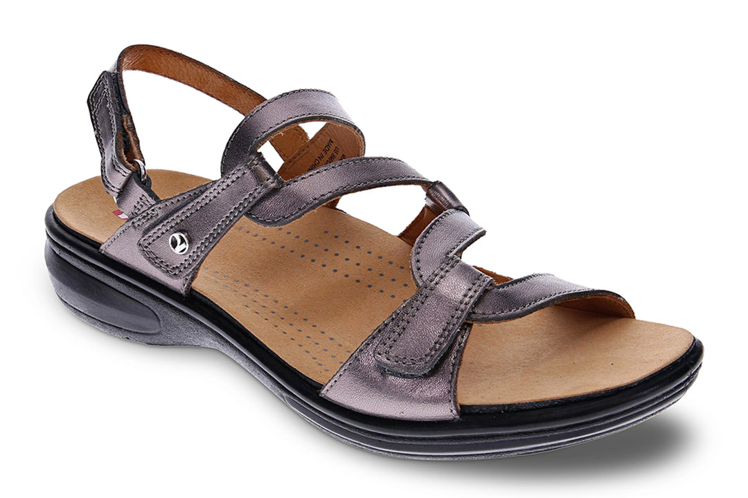 Revere Miami B Gunmetal Womens #color_metallic-pewter