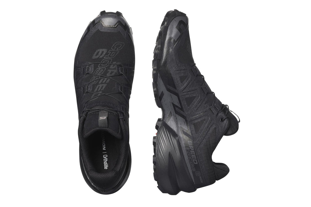 Salomon Speedcross 6 CS 2E Black/Black/Phan Mens #color_black-multi-black