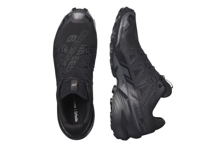 Salomon Speedcross 6 CS 2E Black/Black/Phan Mens #color_black-multi-black