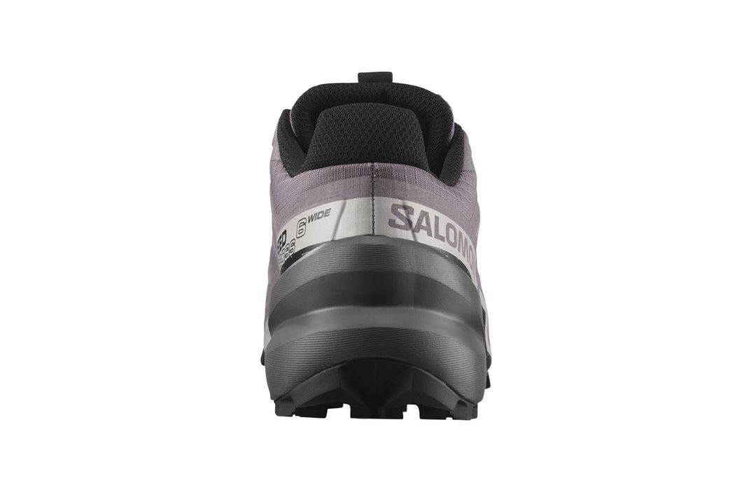 Salomon Speedcross 6 CS D Moonscape/Black Womens #color_purple-multi-black