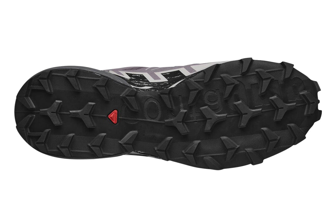 Salomon Speedcross 6 CS D Moonscape/Black Womens #color_purple-multi-black