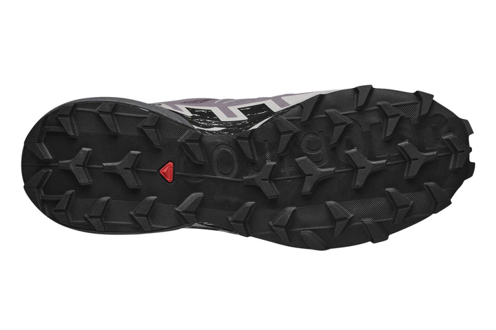 Salomon Speedcross 6 CS D Moonscape/Black Womens #color_purple-multi-black