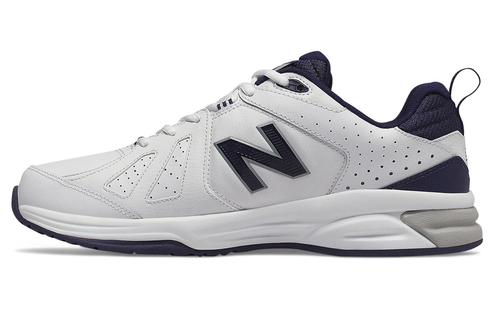 New Balance 624v5 4E White/Navy Mens #color_white-multi-blues