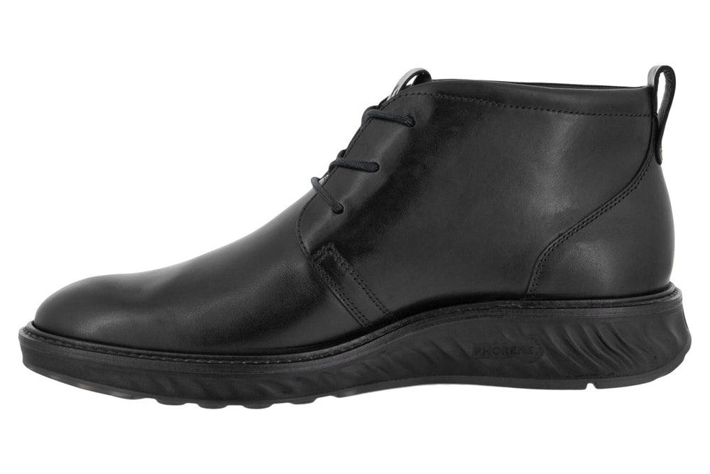 Ecco St.1 Hybrid Boot Black Mens #color_black