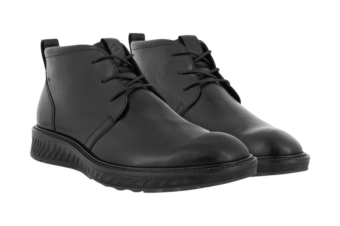 Ecco St.1 Hybrid Boot Black Mens #color_black