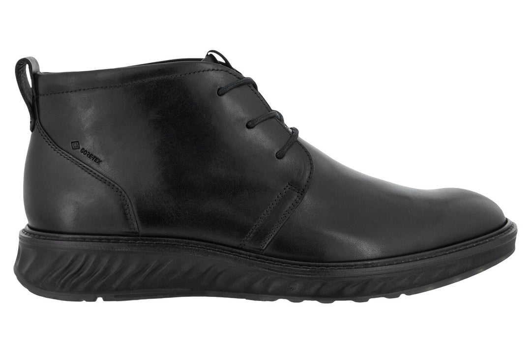 Ecco St.1 Hybrid Boot Black Mens #color_black
