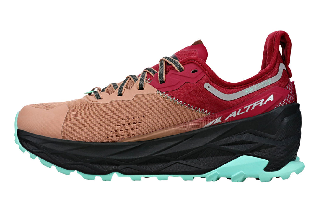 Altra Olympus 5 D Brown/Red Womens #color_brown