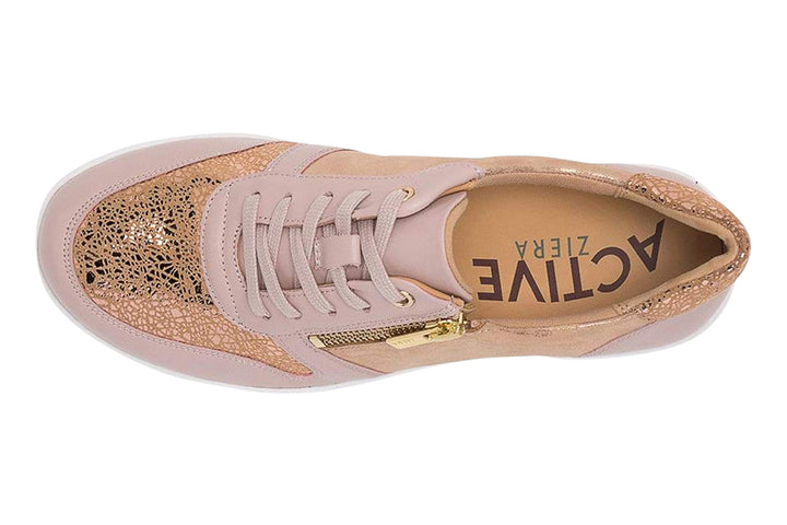 Ziera Newton W Seashell-Rose Gold Womens #color_pink-multi-metallics