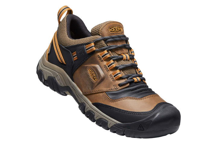 Keen Ridge Flex WP D Bison/Golden Brown Mens #color_brown