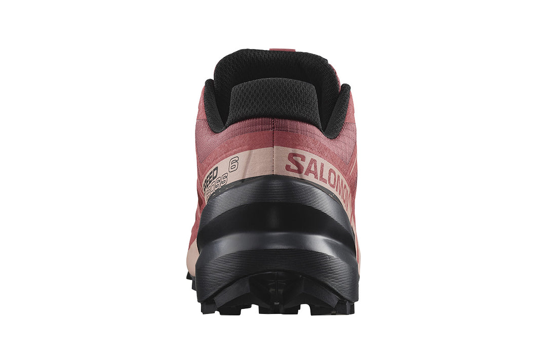 Salomon Speedcross 6 CS B Cohide/Black/English Rose Womens #color_red-multi-pinks-purples