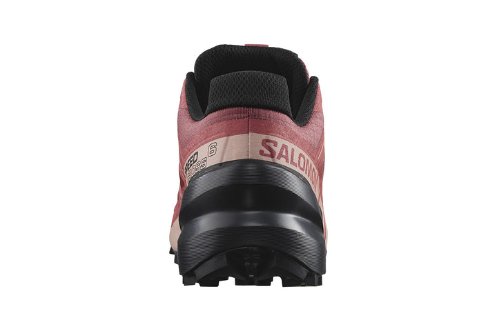 Salomon Speedcross 6 CS B Cohide/Black/English Rose Womens #color_red-multi-pinks-purples