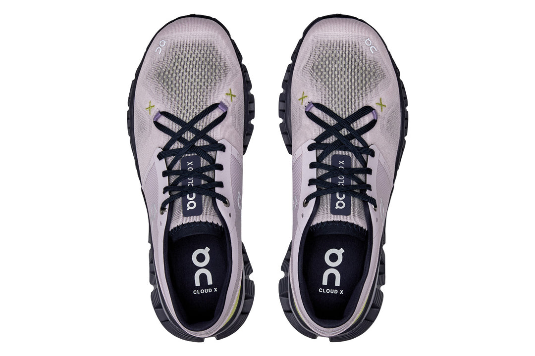 On Cloud X 3 B Orchid/Iron Womens #color_purple-lavender