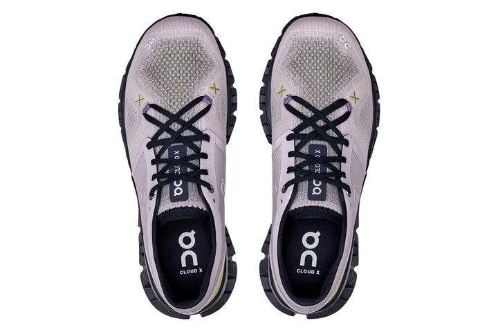 On Cloud X 3 B Orchid/Iron Womens #color_purple-lavender