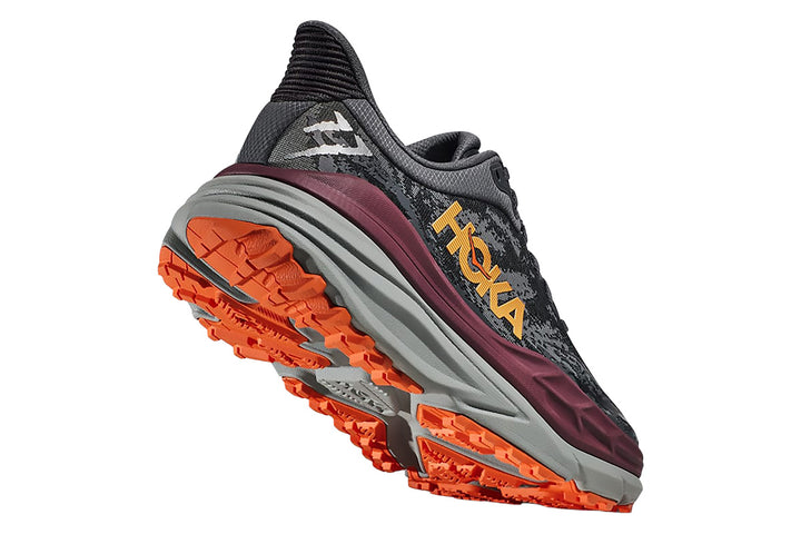 Hoka Stinson ATR 7 D Castlerock/Cabernet Mens #color_grey-multi-reds-oranges