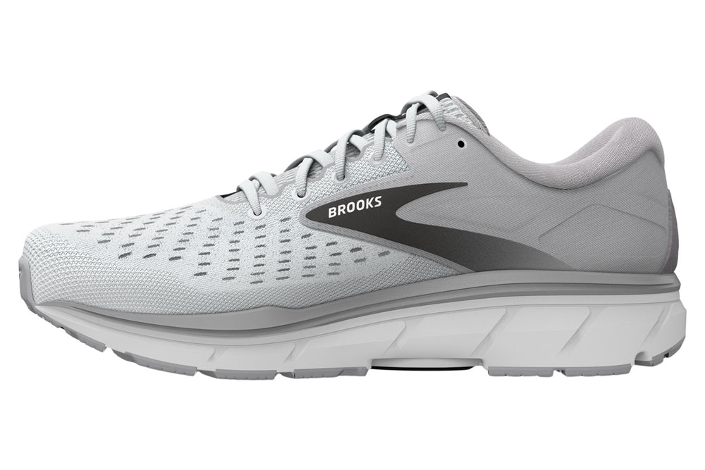 Brooks Dyad 11 2E Grey/Black/White Mens #color_grey