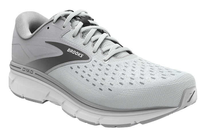 Brooks Dyad 11 2E Grey/Black/White Mens #color_grey