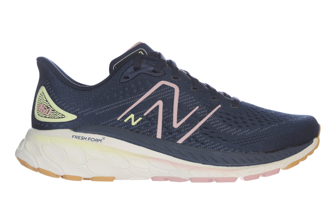 New Balance 860v13 D Navy/Pink Womens #color_navy-multi-pinks-purples