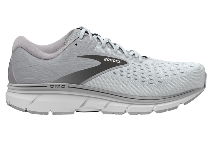 Brooks Dyad 11 2E Grey/Black/White Mens #color_grey