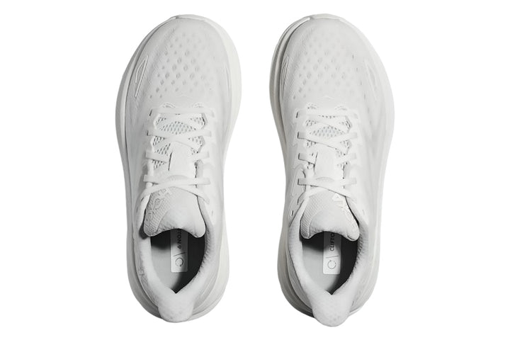 Hoka Clifton 9 B White/White Womens #color_white