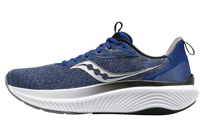 Saucony Echelon 9 2E Indigo/Black Mens #color_blue-multi-blacks