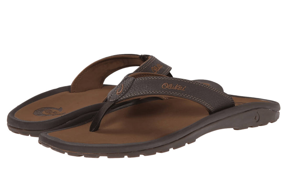 Olukai Ohana Dark Java/ray Mens #color_orange