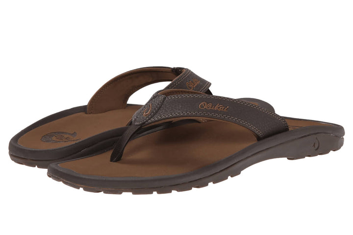 Olukai Ohana Dark Java/ray Mens #color_orange